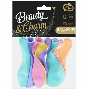 Balonky Beauty Charm pastelov�