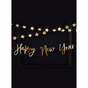 BANNER Happy New Year zlat�