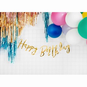 BANNER Happy Birthday zlat�