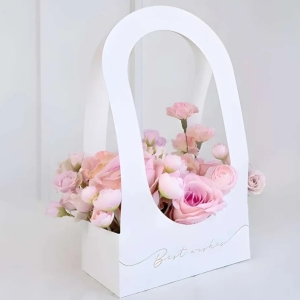 Box na kv�tiny Best Wishes b�l�
