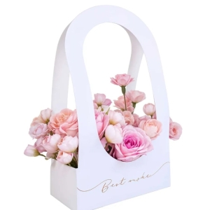 Box na kv�tiny Best Wishes b�l�