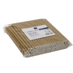 Br�ka pap�rov� hn�d� pr. 8 mm/230 mm 100 ks