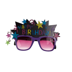 Br�le narozeninov� Happy Birthday mix 1ks