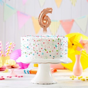 ��SLICE NA DORT nafukovac� -  6 r��ov� zlato