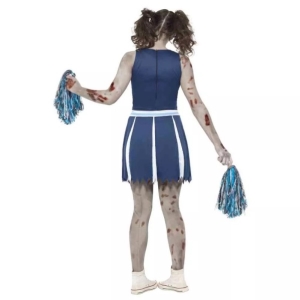 Kost�m d�msk� Zombie roztlesk�va�ka modr� vel. XS