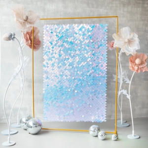 Dekora�n� �tvercov� panel se �upinami iridescent 30x30 cm 1 ks