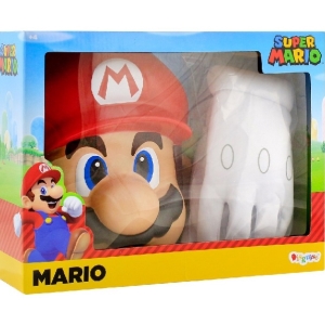 Dopl�ky ke kost�mu Super Mario - maska a rukavice d�tsk�