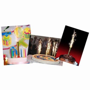 FONT�NKA dortov� st��brn� 12cm 2ks