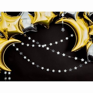 GIRLANDA Hv�zdy st��brn� 1