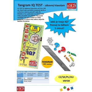 Hra z�bavn� hlavolam,Tangram IQ test