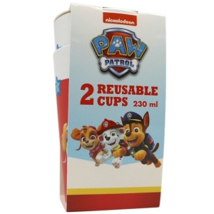 Kel�mek plastov� opakovan� pou�iteln� Tlapkov� patrola 230 ml 2 ks