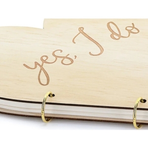 Kniha host� Srdce, 26,5 x 25 cm