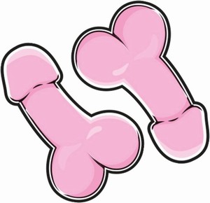 KONFETY vyst�elovac� Penis 28cm
