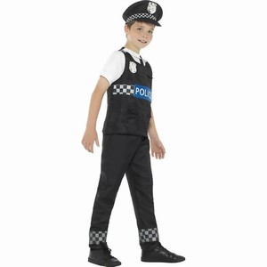 KOST�M d�tsk� Policista �ern�