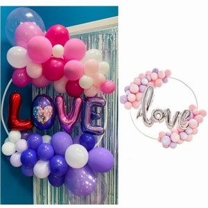 STOJAN na dekorace Kruh plastov� o 78 cm