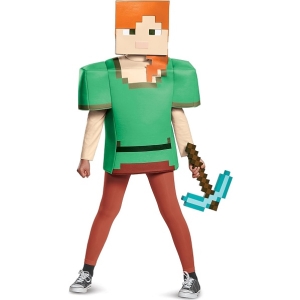 Minecraft kost�m Alex, 10 - 12 let