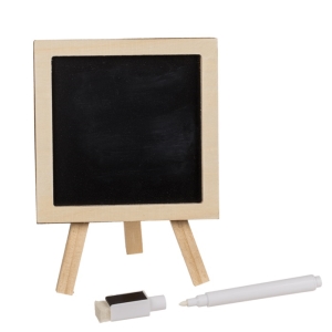 Mini magnetick� tabule �ern� s fixou 1ks 15x11cm