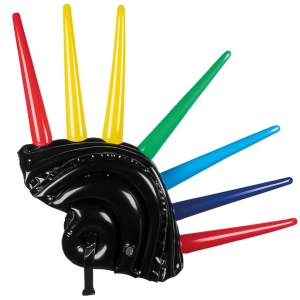 Nafukovac� �epice s barevn�mi hroty 52 cm