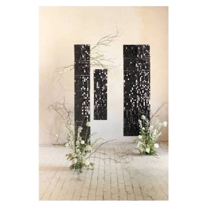 Panel dekora�n�, �ern� barva, 30x30 cm