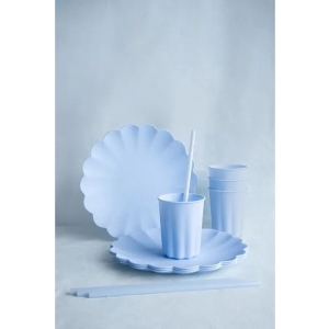 Plastov� kel�mky sv�tle modr� 220 ml 4 ks