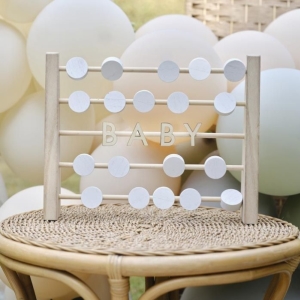 Po��tadlo d�ev�n� jako kniha host� Baby 30 x 40 cm