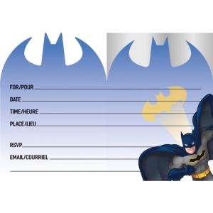 Pozv�nky Batman 8 ks