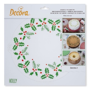 Stencil �ablona V�no�n� v�nec 25 cm