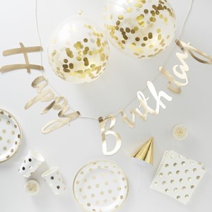 PARTY SADA zlat� punt�ky 70 ks