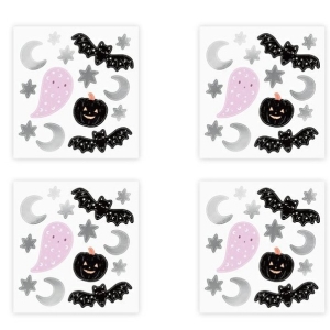 Samolepky na ze� Halloween, mix barev a vzor�