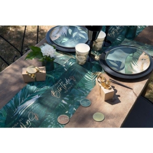 �erpa stolov� zelen� Jungle birthday 28 cm x 3 m
