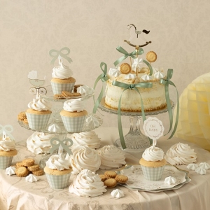 Set na muffiny zelen� Oh Baby 6 ks