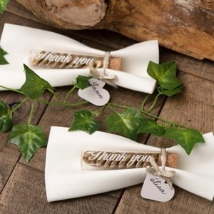 SKLEN�N� tuba s korkovou z�tkou Thank You 10cm
