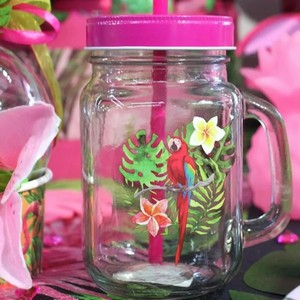 SKLENICE s br�kem Papou�ek 470 ml