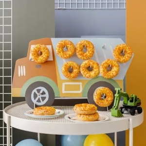 Stojan na donuty Stavebn� vozidla 1 ks