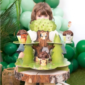 Stojan na muffiny Lesn� zv���tka 40x32 cm