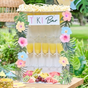 Stojan na n�poje a ob�erstven� Tropical TIKI Bar 90 x 40 cm