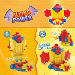 Superthings Sada figurek Rescue Force jet s p��slu�enstv�m