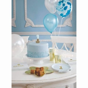 SV��KA ��slice narozeninov� modrozlat� 1
