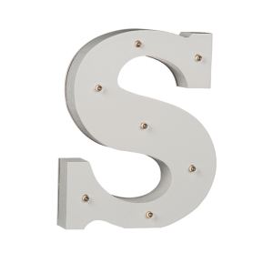 Led p�smeno sv�tic� S 16 cm