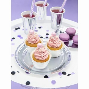 TAL��E st��brn� velk� 23 cm, 6ks