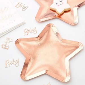 TAL��E pap�rov� Hv�zda Rose Gold