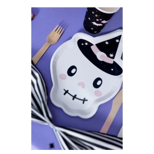 Tal��e pap�rov� Lebka 18 x 27 cm 6 ks