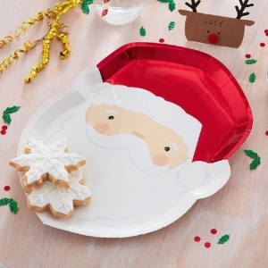 Tal��e pap�rov� Santa 30 x 23 cm 8 ks