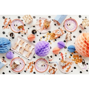 Tal��ky pap�rov� Dalmatin 18x18 cm 6 ks