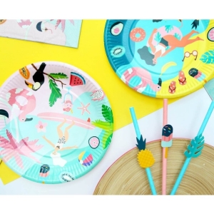 Pap�rov� tal��ky Summer Let�s Party 18 cm