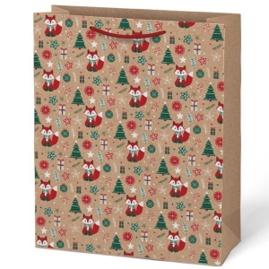Ta�ka kraftov� v�no�n� mix 26x32 cm