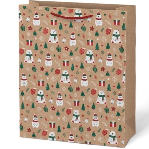 Ta�ka kraftov� v�no�n� mix 26x32 cm