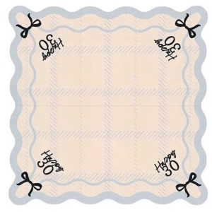 Ubrousky pap�rov� Happy 30 33x33 cm 12 ks