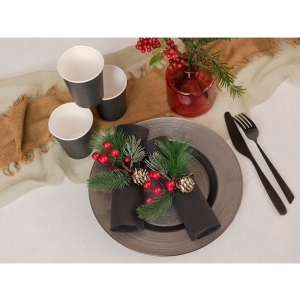 V�za sklen�n� �erven� 9 x 11 cm