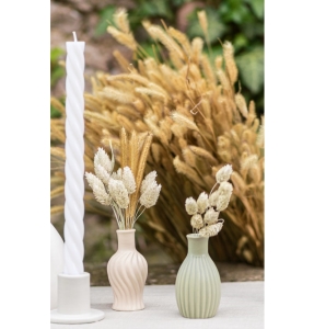 V�zi�ka keramick� mini spir�lov� Nude 4,5 x 8,5 cm